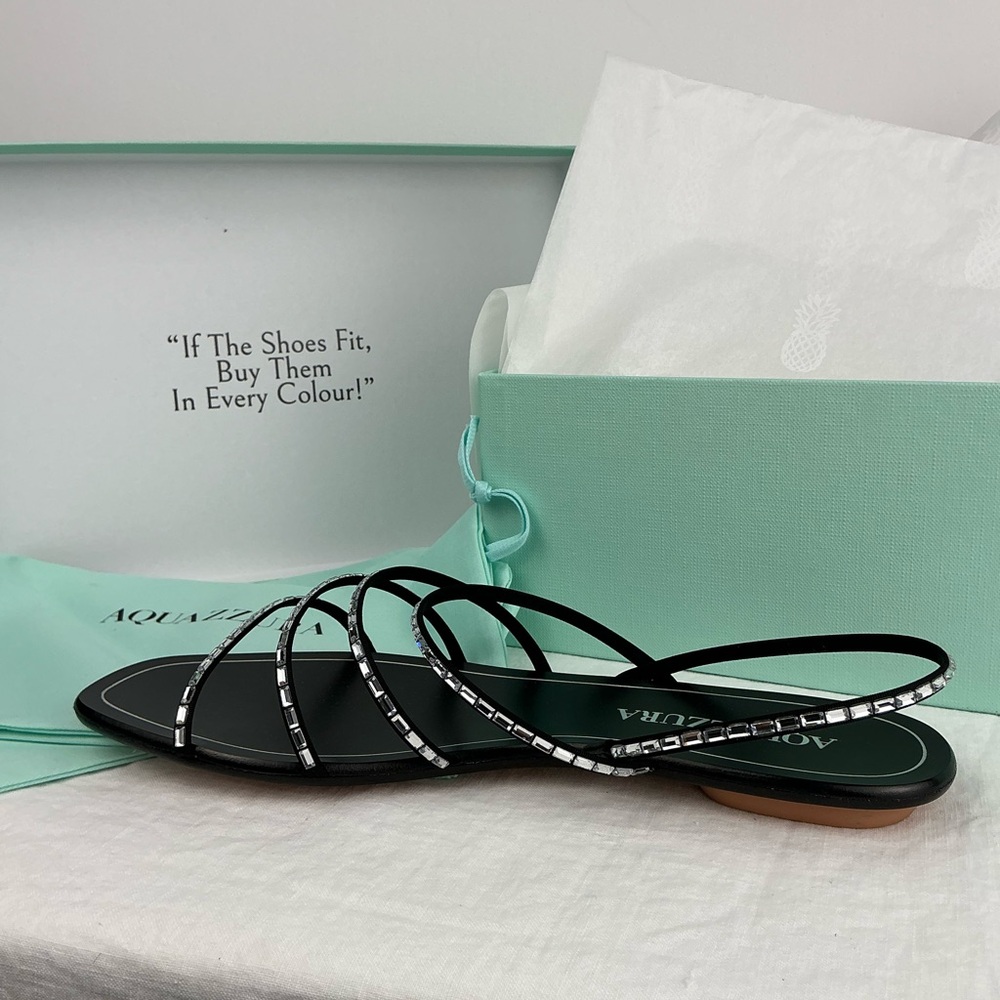 Aquazzura MISTICA SANDAL FLAT - 37 - Picture 8 of 12